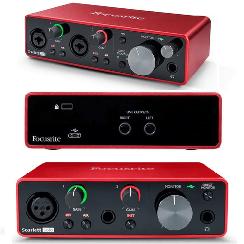 Focusrite Scarlett Solo (3ra Generación)