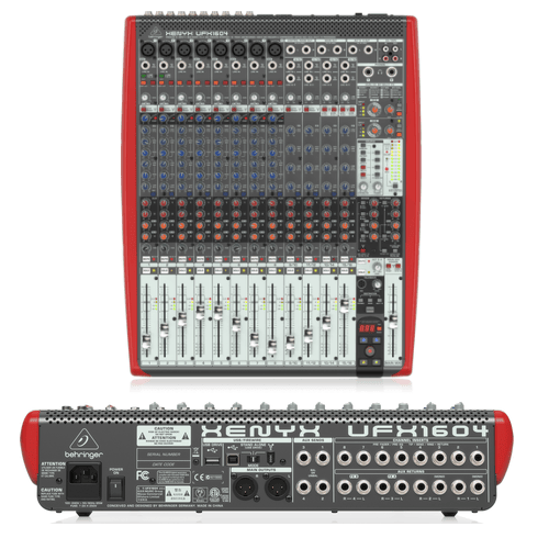 Behringer Xenyx UFX1604 Playback Sonido e Iluminación Profesional